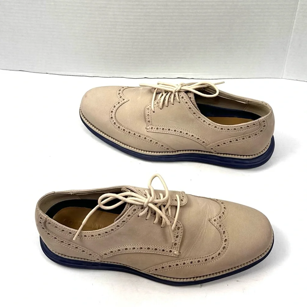 Cole Haan Original Grand Remastered Wingtip Nubuck Oxford Sz‎ 9